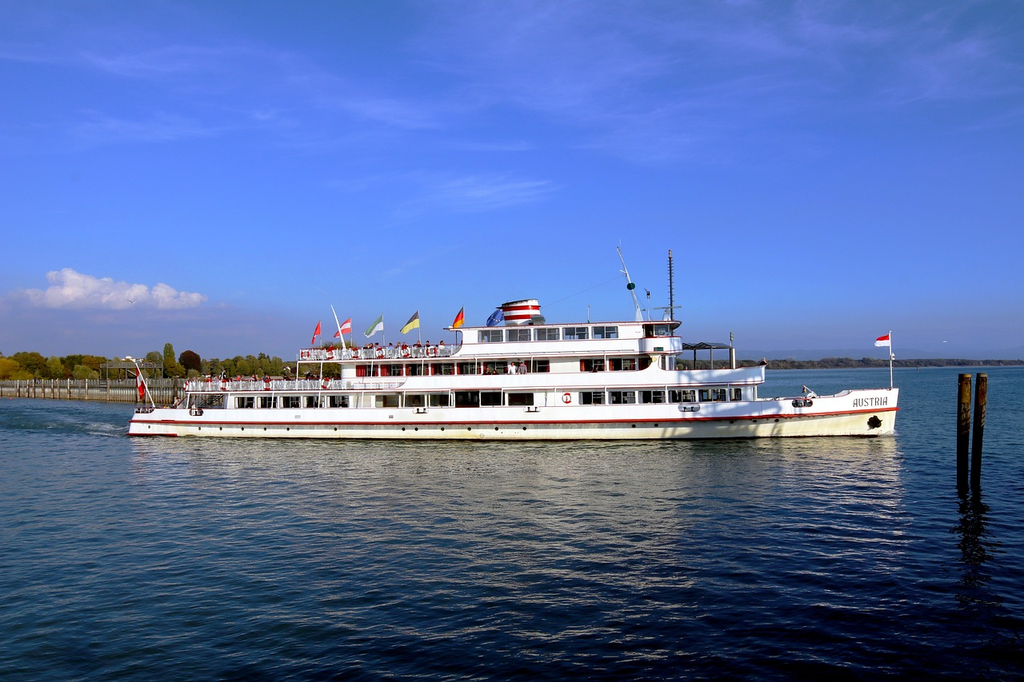Schiff auf dem Bodensee