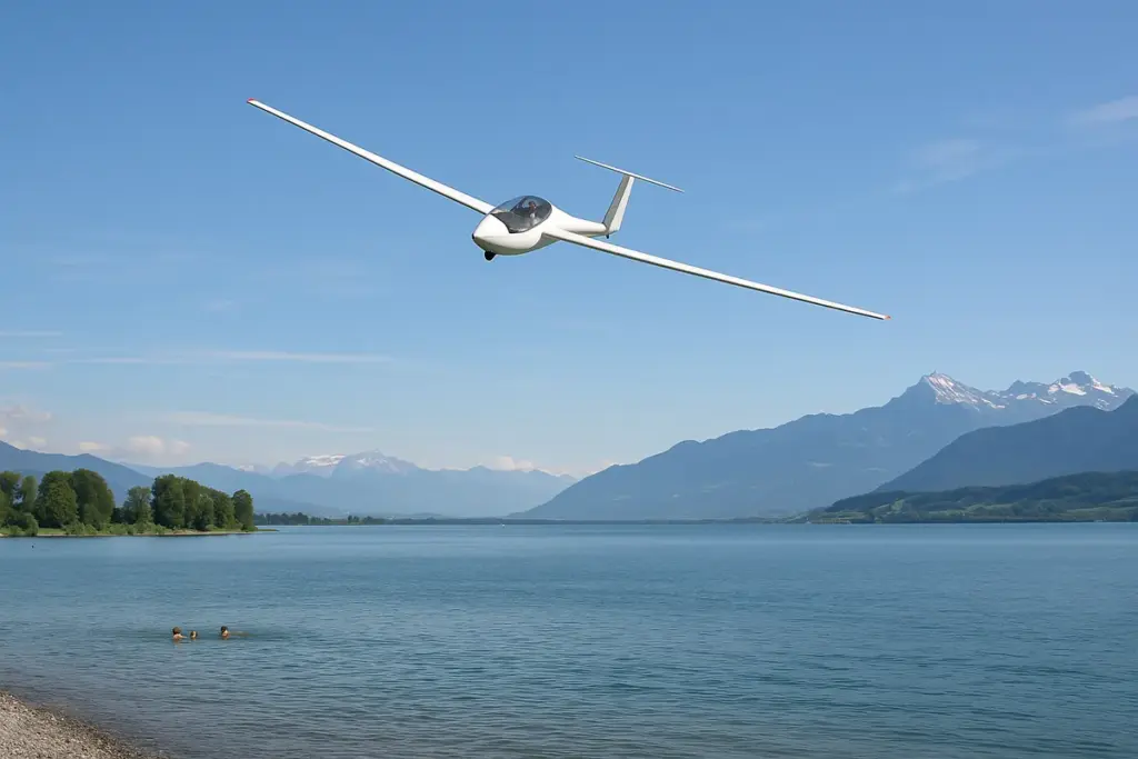 Segelflug am Bodensee